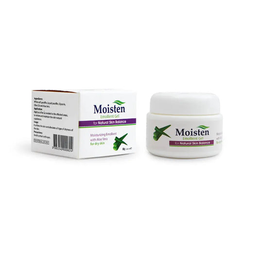 Moisten Emollient Gel aftechskincare