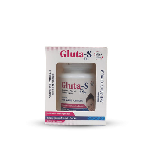 Gluta-S – Glutathione + Vitamin C Capsules for Radiant Skin & Inner Wellness Huzi Online