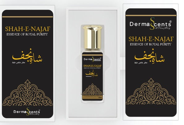 “Shah-e-Najaf Attar 12ml | Long-Lasting Alcohol-Free Perfume Oil for Men & Women Huzi Online