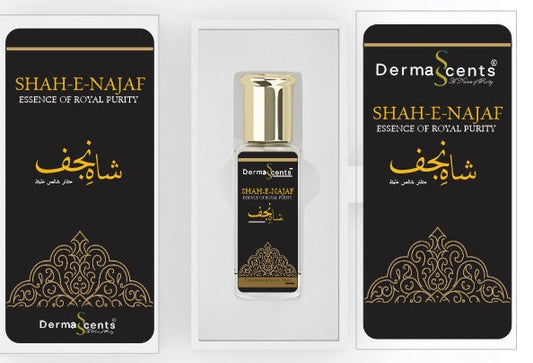 “Shah-e-Najaf Attar 12ml | Long-Lasting Alcohol-Free Perfume Oil for Men & Women Huzi Online